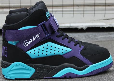 purple patrick ewing shoes.